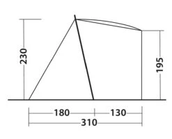 Outwell Sandcrest L Awning -Vango Shop 111240 sandcrest l drawing other4