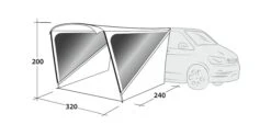 Outwell Touring Shelter 14 Outwell Touring Shelter -Vango Shop 111254 touring shelter drawing perspective2