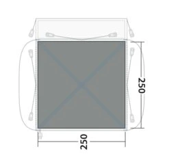 Outwell Milestone / Dash Flat Woven Carpet -Vango Shop 170811 flat woven carpet milestone bremburg drawing floorplan2