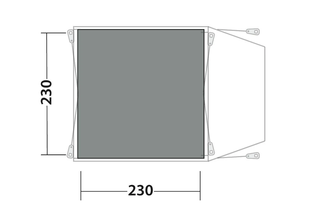 Outwell Beachcrest Flat Woven Carpet 4 Outwell Beachcrest Flat Woven Carpet - Image 2