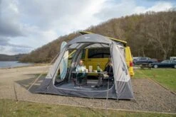 Vango Airbeam Vango Kela V Low AirAway Awning (2022) -Vango Shop 2020 vango lifestyle awning kela 02