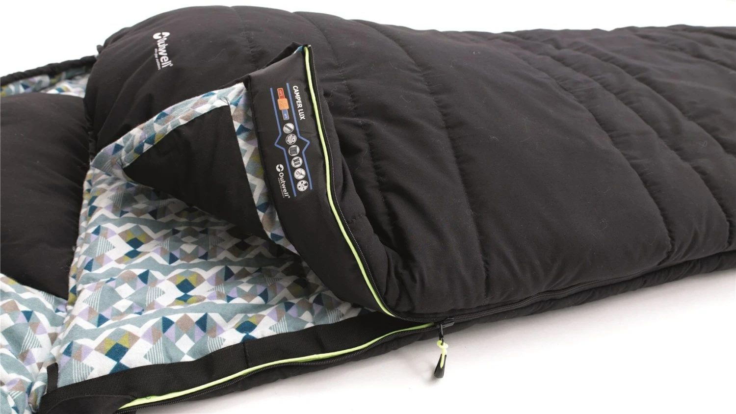 Outwell Camper Lux "L" Sleeping Bag 10 Outwell Camper Lux "L" Sleeping Bag - Image 8