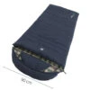 Outwell Camper Lux "L" Sleeping Bag Deep Blue (2023) 2 Outwell Camper Lux "L" Sleeping Bag Deep Blue (2023) -Vango Shop 230392 camper lux left side zipper feature photo6