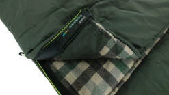 Outwell Camper Lux Double Sleeping Bag - Forest Green (2023) -Vango Shop 230394 camper lux double feature photo6