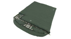 Outwell Camper Lux Double Sleeping Bag - Forest Green (2023) -Vango Shop 230394 camper lux double main photo1