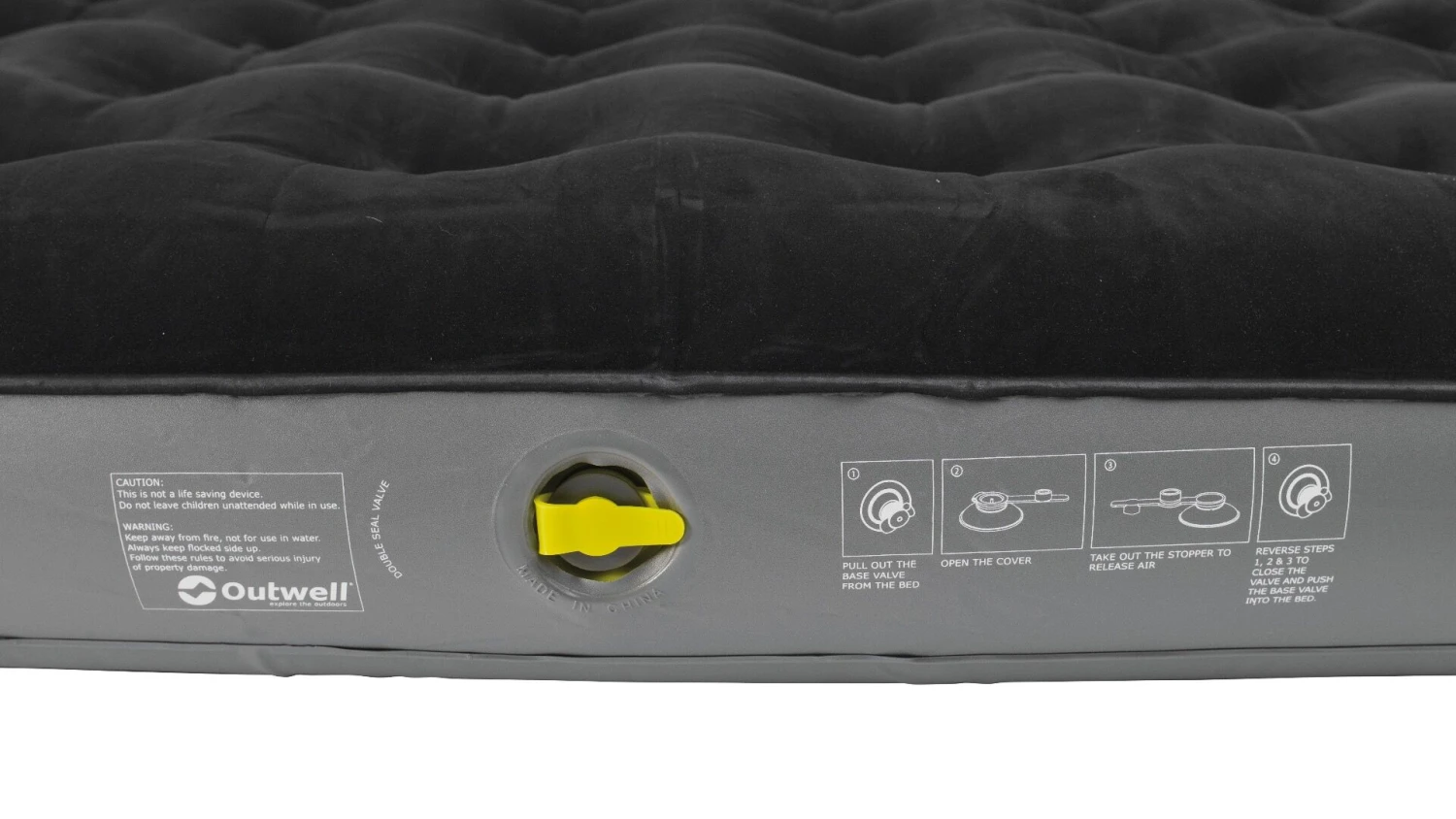 Outwell Flock Classic Single Airbed 6 Outwell Flock Classic Single Airbed - Image 4