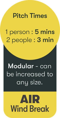 Quest Falcon Air Shield 500 - 3 Panels (2022) -Vango Shop a1038 9 midsize