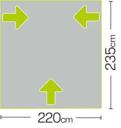 Quest Falcon 220 Poled Porch Caravan Awning (2022) -Vango Shop a3500 7 midsize