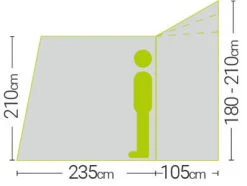 Quest Falcon Air 300 Drive Away Awning Low (180-120cm) (2022) -Vango Shop a3507a 6 midsize