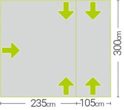 Quest Falcon Air 300 Drive Away Awning Low (180-120cm) (2022) -Vango Shop a3507a 7 midsize 1