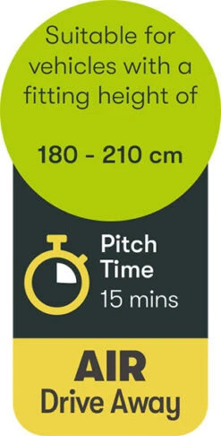 Quest Falcon Air 300 Drive Away Awning Low (180-120cm) (2022) -Vango Shop a3507a 9 midsize 1