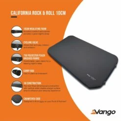 Vango California Rock & Roll 10cm Self Inflating Mat 6 Vango California Rock & Roll 10cm Self Inflating Mat -Vango Shop california rock roll 10cm low res