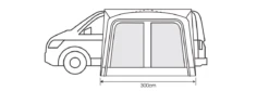 Outdoor Revolution Cayman Cuba Air Low Driveaway Awning (180-210cm) 16 Outdoor Revolution Cayman Cuba Air Low Driveaway Awning (180-210cm) -Vango Shop cayman cuba 3 flr