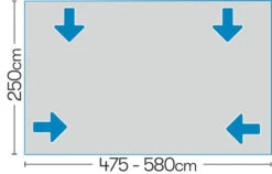 Westfield Ceres Full Air Caravan Awning Small (Size 8: 946 - 980cm) -Vango Shop ceres 7 midsize 1 1