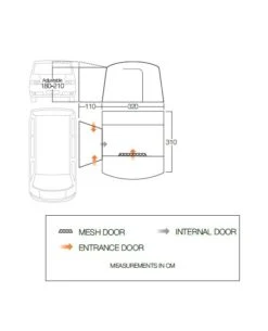 Vango Cove II Low Poled Drive Away Awning 9 Vango Cove II Low Poled Drive Away Awning -Vango Shop cove ii low floorplan
