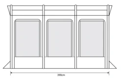 Outdoor Revolution Eden Air 390 Caravan Awning (2022) -Vango Shop eden air 390 floor
