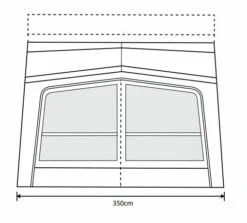 Outdoor Revolution Esprit Pro X 350M Awning (220-290cm) -Vango Shop esprit 350 x fl2