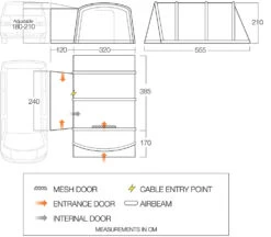 Vango Airbeam Vango Galli CC Air Low Awning (2023) -Vango Shop galli cc air low floorplan lowres