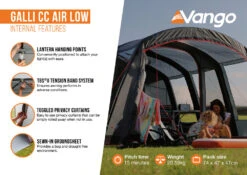 Vango Airbeam Vango Galli CC Air Low Awning (2023) -Vango Shop galli cc air low2 1
