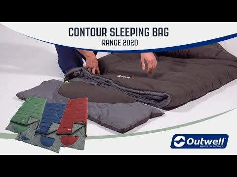 Outwell Contour Lux Double Sleeping Bag 14 Outwell Contour Lux Double Sleeping Bag - Image 12