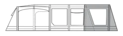 Outdoor Revolution Kalahari PC 9.0 DSE Front Porch Extension (2023) 10 Outdoor Revolution Kalahari PC 9.0 DSE Front Porch Extension (2023) -Vango Shop kalahari 9.0 dse front porch extension