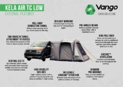 Vango Airbeam Vango Kela Air TC Low Awning (2023) -Vango Shop kela air tc low 1