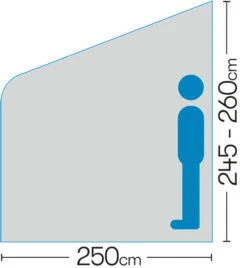 Westfield Mars 330 Motorhome Fixed Air Awning (245 - 260cm) 26 Westfield Mars 330 Motorhome Fixed Air Awning (245 - 260cm) -Vango Shop mars 6 midsize