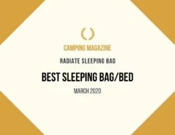 Vango Radiate Double Sleeping Bag -Vango Shop radiate sleeping bag award 2