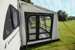Vango Airbeam Vango Balletto Air 390 Elements Shield Caravan Awning (2023) -Vango Shop van 22 lifestyle balletto shield 390 low13