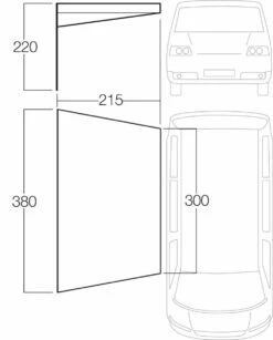Vango Poled Sun Canopy (3m) 5 Vango Poled Sun Canopy (3m) -Vango Shop vango 2019 awnings floorplan sun canopy poled 3m van